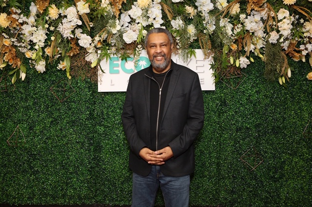 BlacKkKlansman winner Kevin Willmott arrives at EcoLuxeLounge