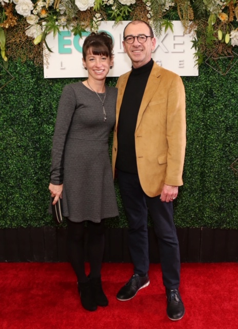Green Book Oscar Winner Dimiter Marinov and wife arrive at EcoLuxeLounge